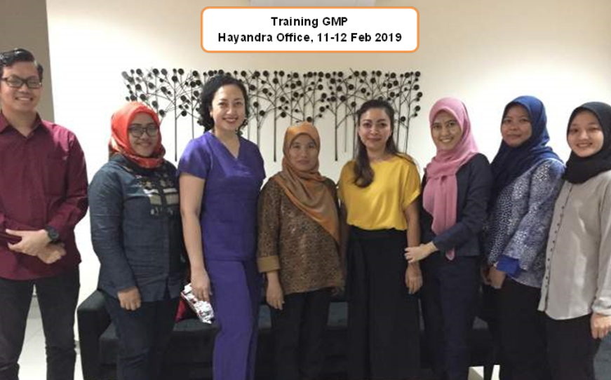 TRAINING GMP (GOOD MANUFACTURING PRACTICES): (4-5 Mei 2026, Surabaya )(11-12 Mei 2026, Jakarta )(18-19 Mei 2026, Lombok )( 25-26 Mei 2026, Bandung)