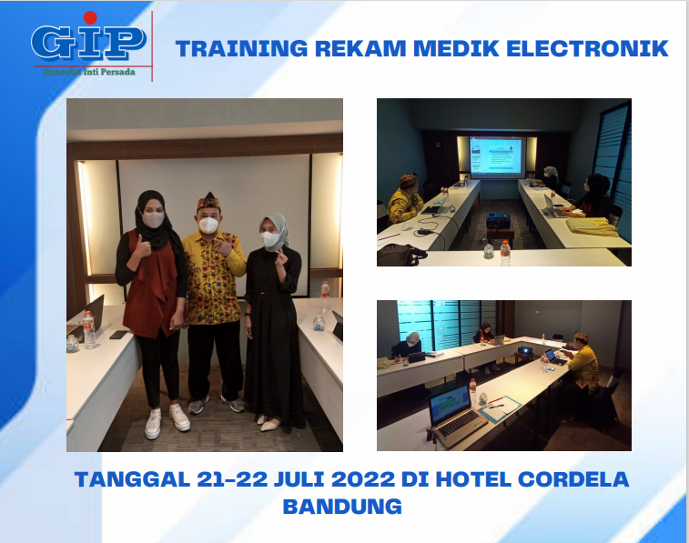 TRAINING REKAM MEDIS RUMAH SAKIT: (6-7 April 2026, Jakarta)( 09-10 April 2026, Batam )(13-14 April 2026, Yogyakarta )(20-21 April 2026 Surabaya)( 27-28 April 2026 Lombok)